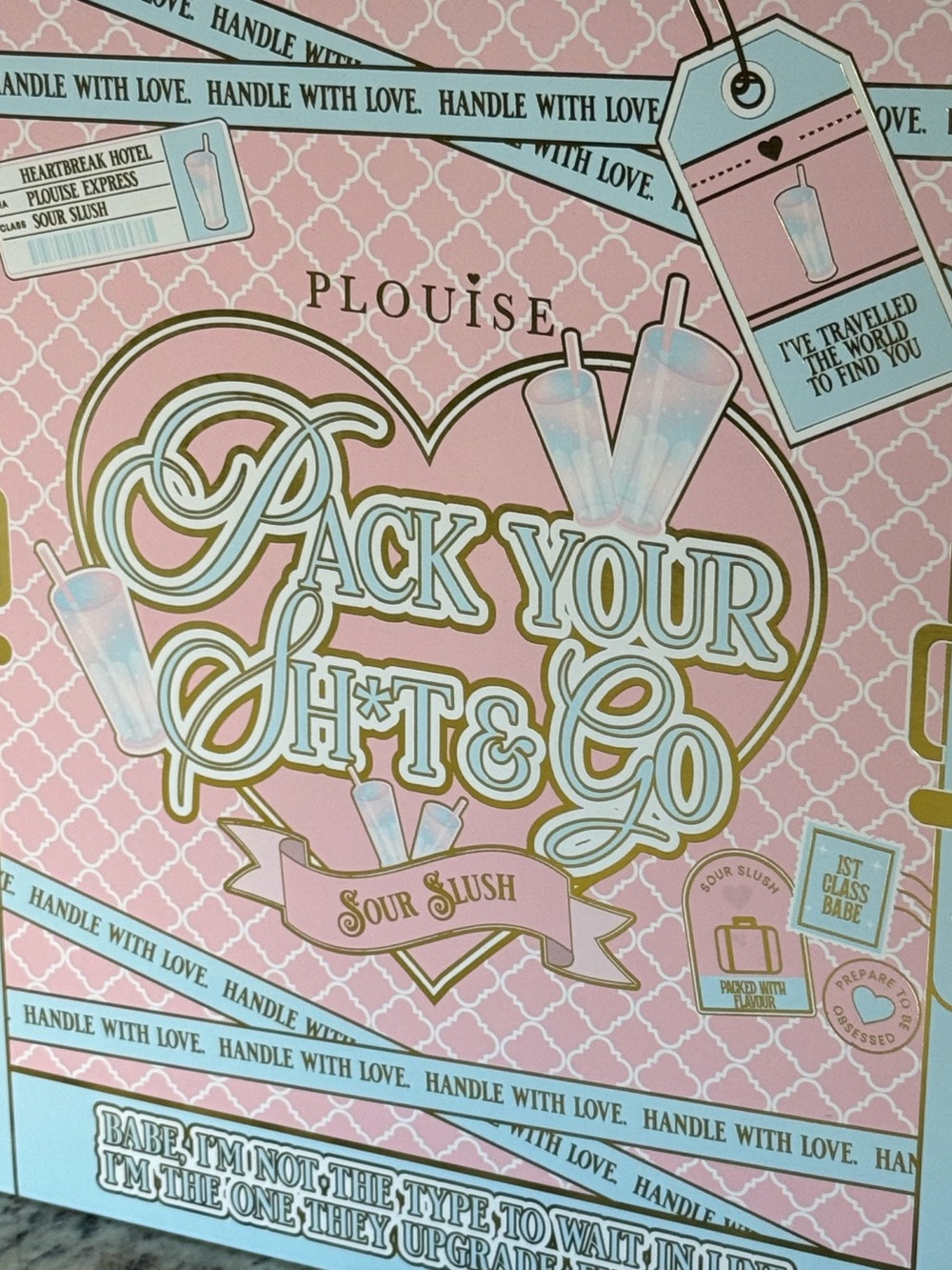 P. Louise SOUR SLUSH 'Pack Your Sh*t & Go'.  NEW IN BOX. SEE ALL PICTURES